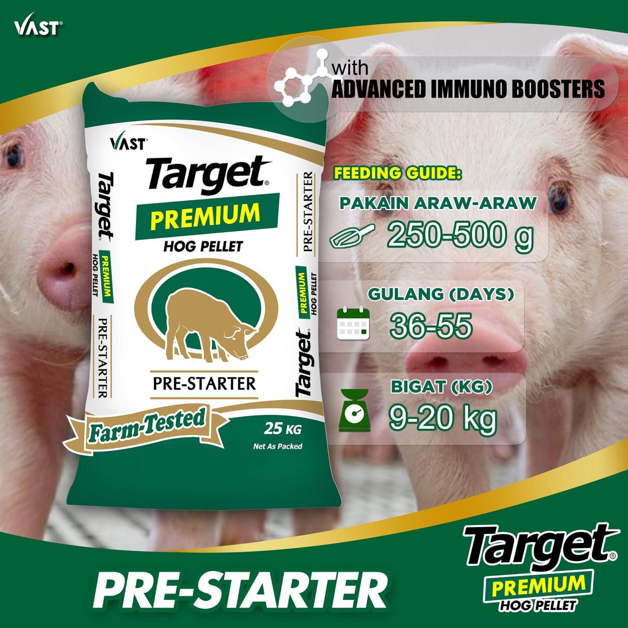 Vast Target Premium Hog Pre-Starter Pellet