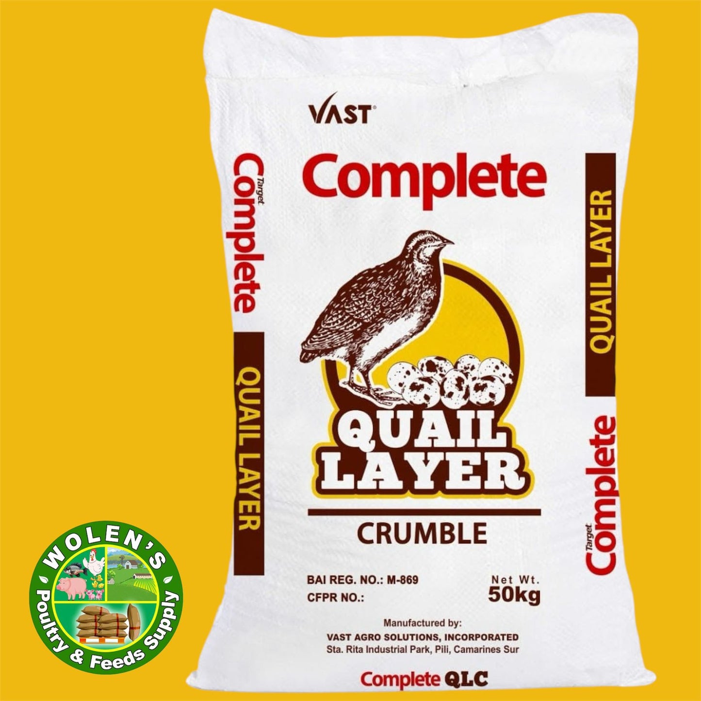 Vast Target Complete Quail Layer