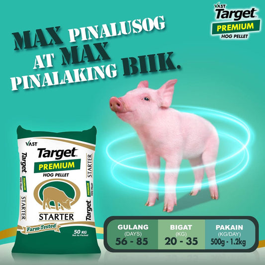 Vast Target Premium Hog Starter Pellet