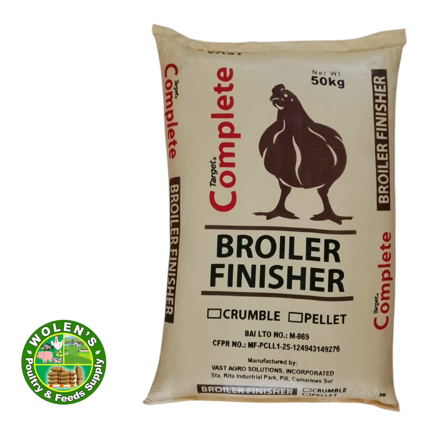 Vast Target Complete Broiler Finisher Crumble