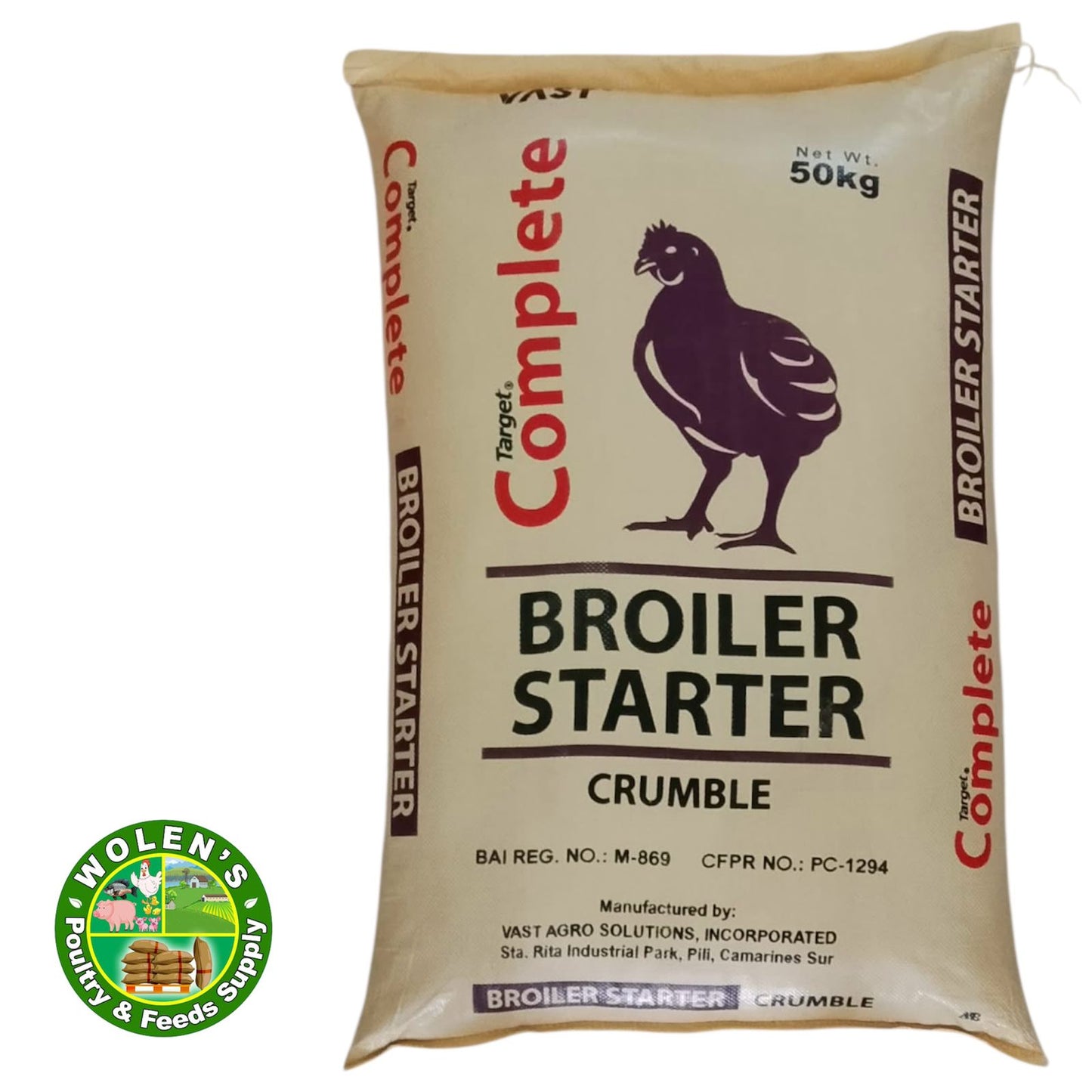 Vast Target Complete Broiler Starter Crumble