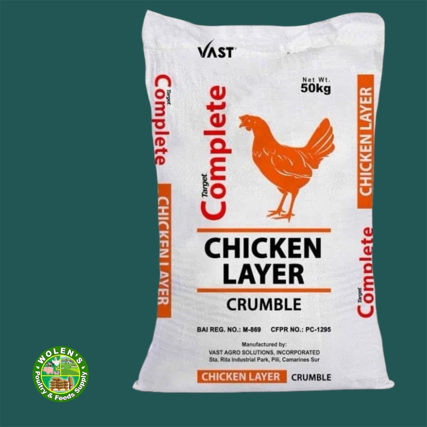 Vast Target Complete Chicken Layer Crumble