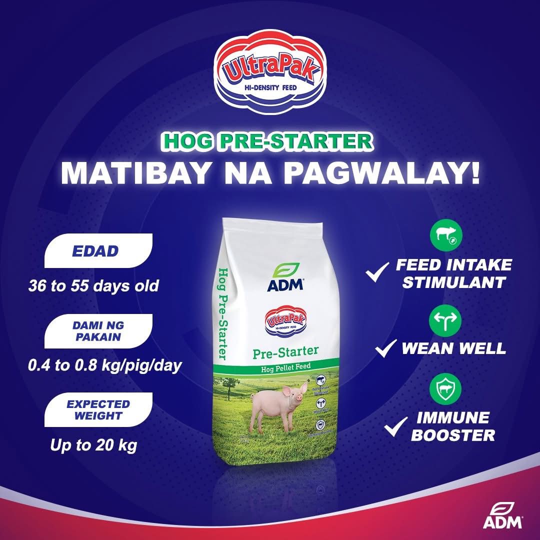 ADM Ultrapak Pre-Starter - Hog Pellet Feed